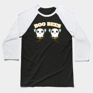 Boo Bees Dressed Up As Ghost Costume Halloween Baseball T-Shirt